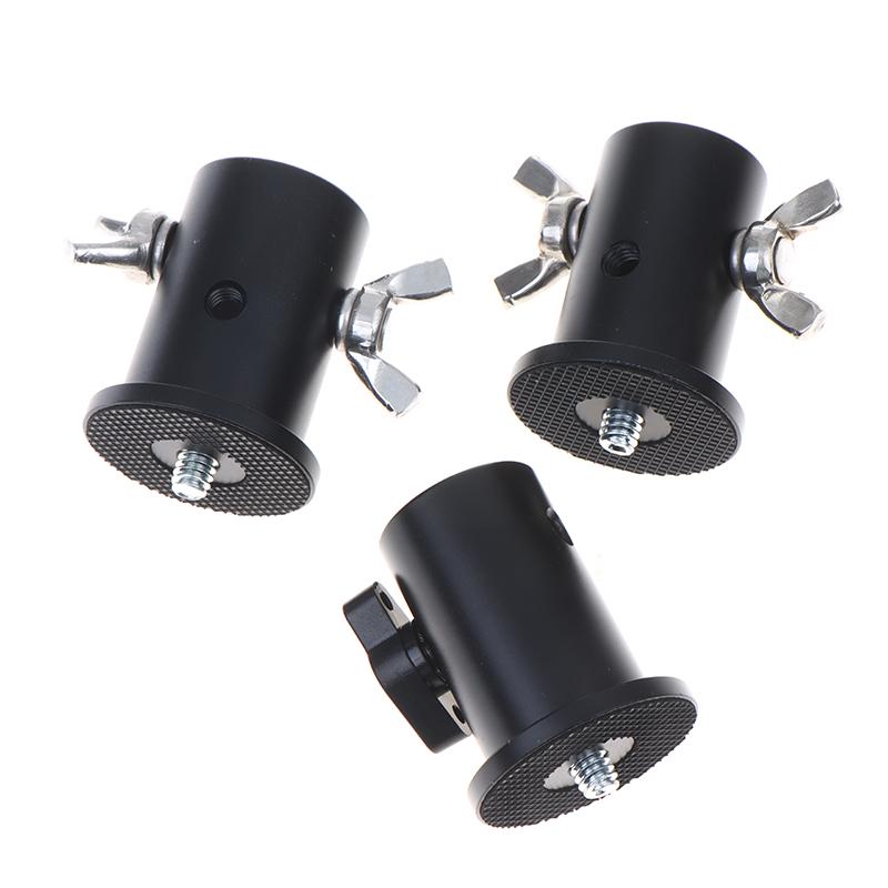 Photography Lighting On The Go - Lichtgewicht standaardadapter van aluminiumlegering met 1/4