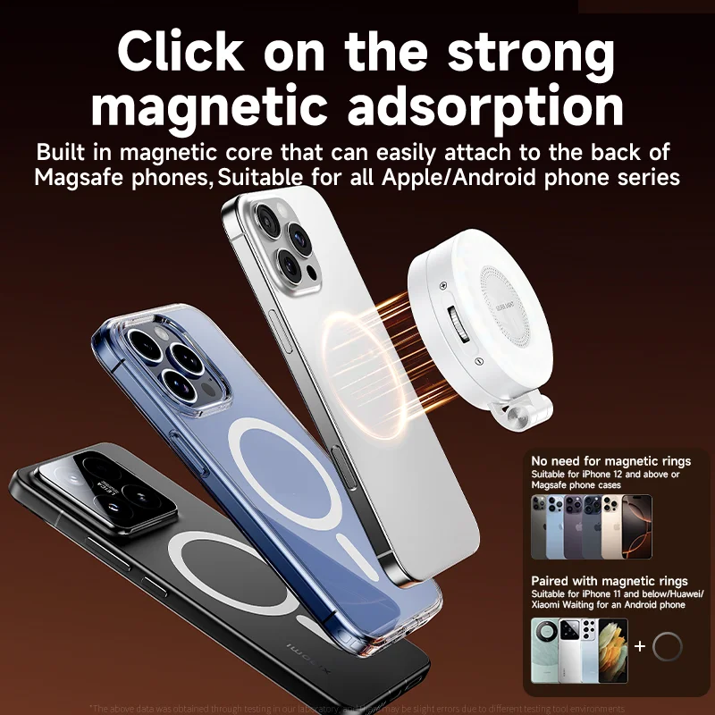 Photography Lighting Accessories - LED Selfie Invullicht voor Magsafe Telefoon