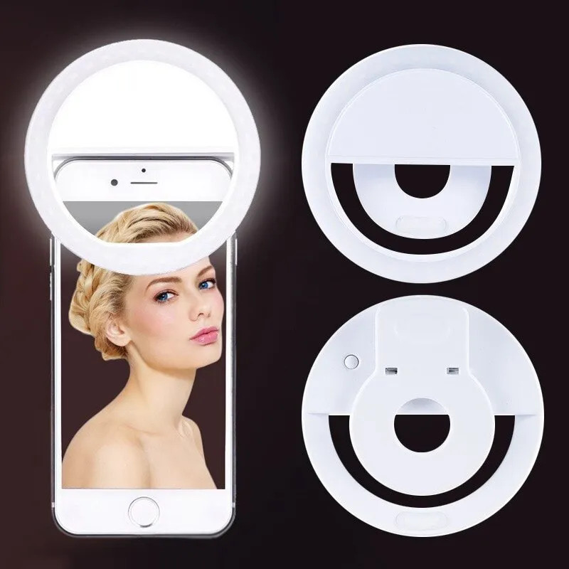 Photography Lighting Accessories - Usb Oplaadbare Led Selfie Ring Licht