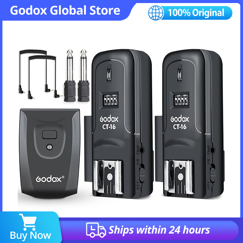 Trigger Receiver Set - Godox CT-16 16 Kanalen Draadloze Radio