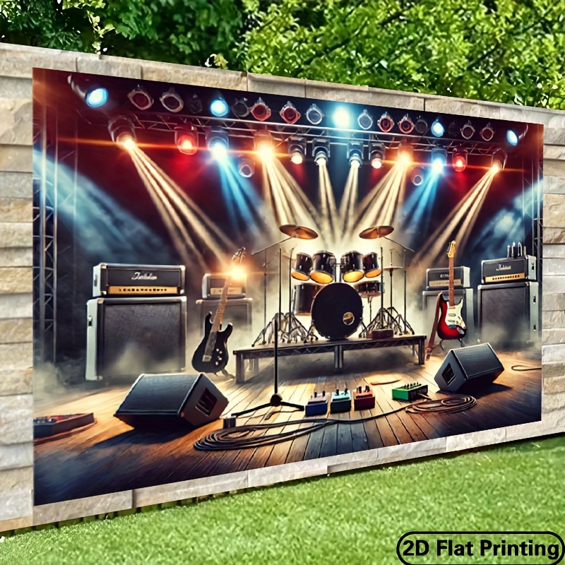 Photography Lighting Style - 2D platte alfabet lichtslingers achtergrondtapijt vintage