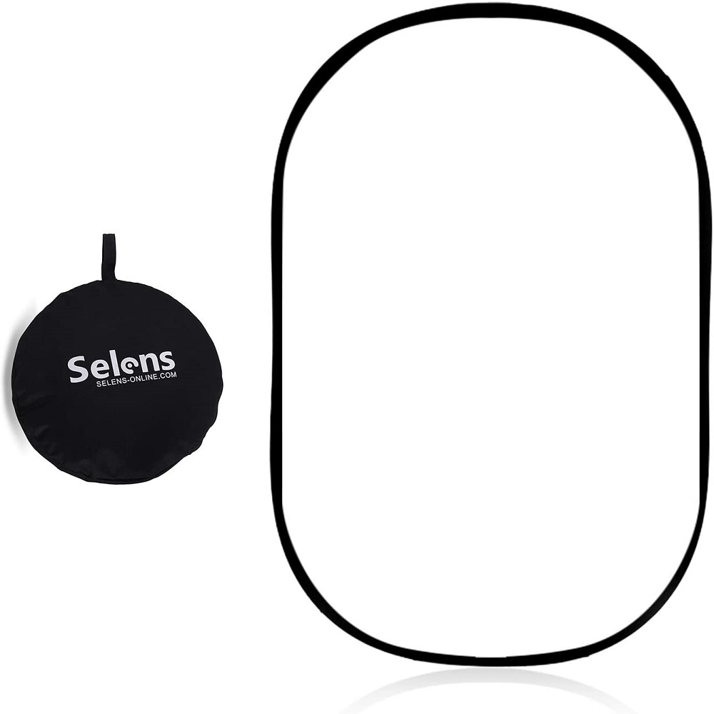 Photography Lighting Reflectors - Selens Witte diffuser Opvouwbare lichtverspreider Lichtverspreidingspaneel