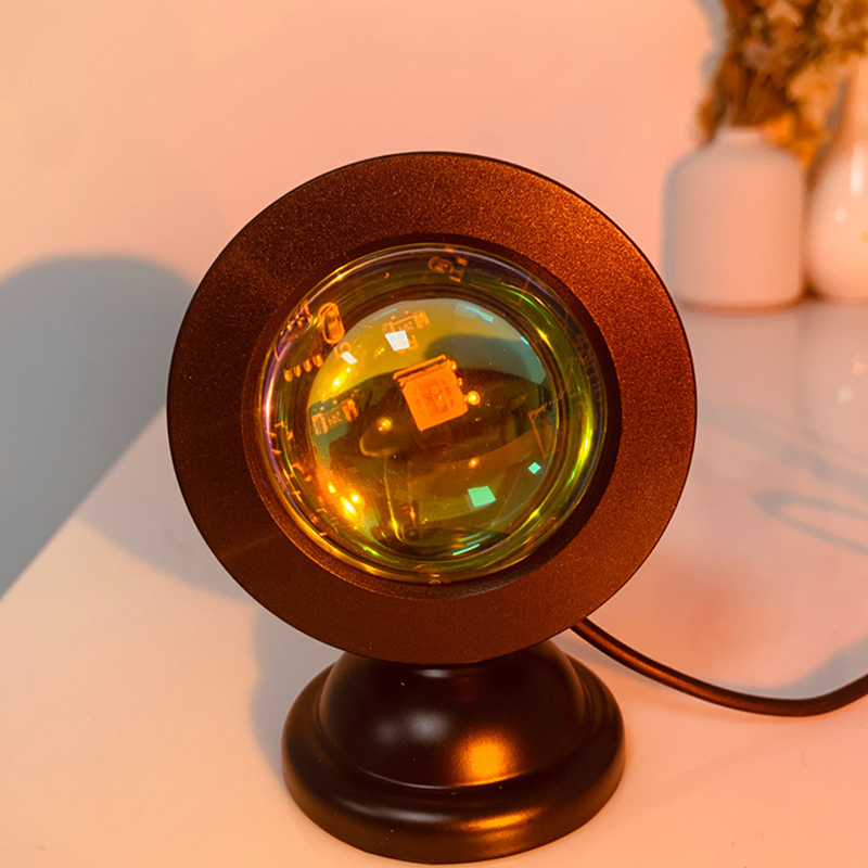 Photography Lighting Mood - Led Usb Zonsonderganglamp Projector Home Decor
