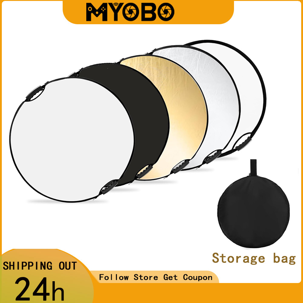 Photography Lighting Reflectors - MYOBO Reflector Fotografie Opvouwbare Lichtreflector met