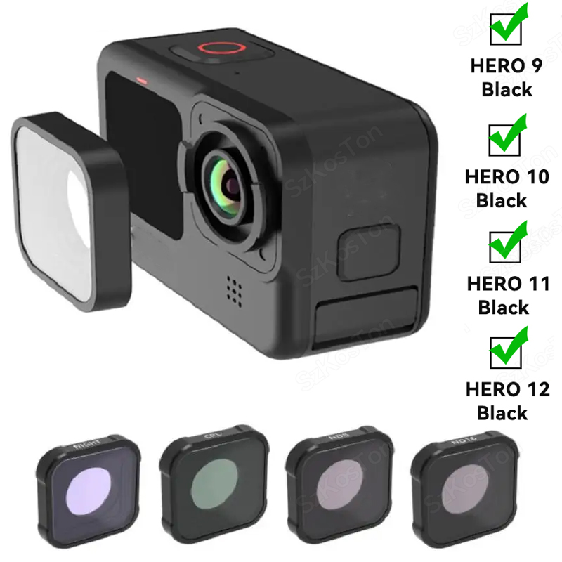 Gopro Action Camera Hero 11 Black - Cpl Uv Nd8 Nd16 Nd 32