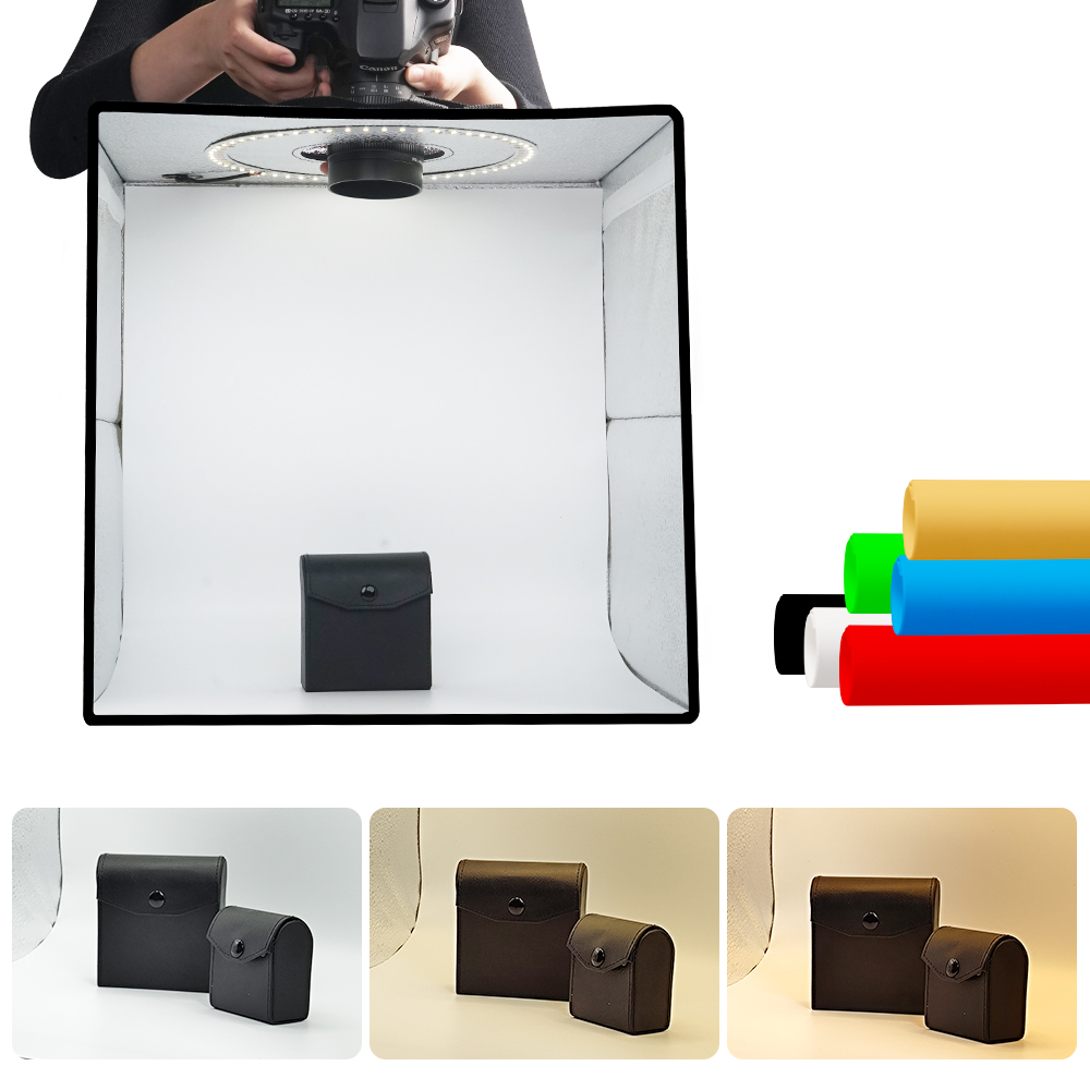 Photography Lighting Kits - Lightdow Dimbare Fotodoos LED Licht Kamer