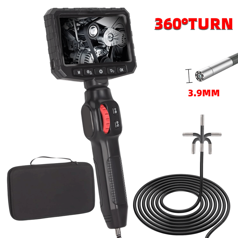 Photography Lighting Diagram - Endoscoopcamera met licht 3,9 MM 4,3