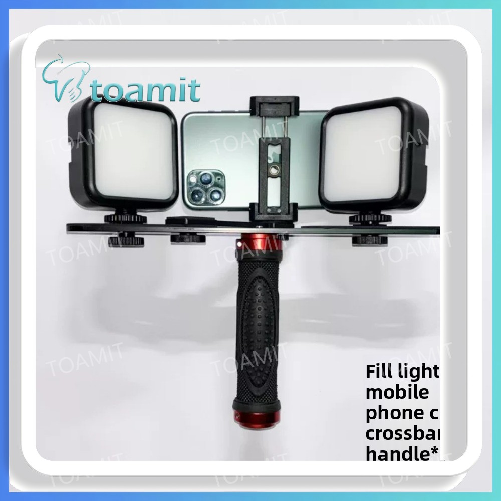Photography Lighting Kits - Tandheelkundige fotografielamp, Bluetooth LED-flitser voor smartphone,