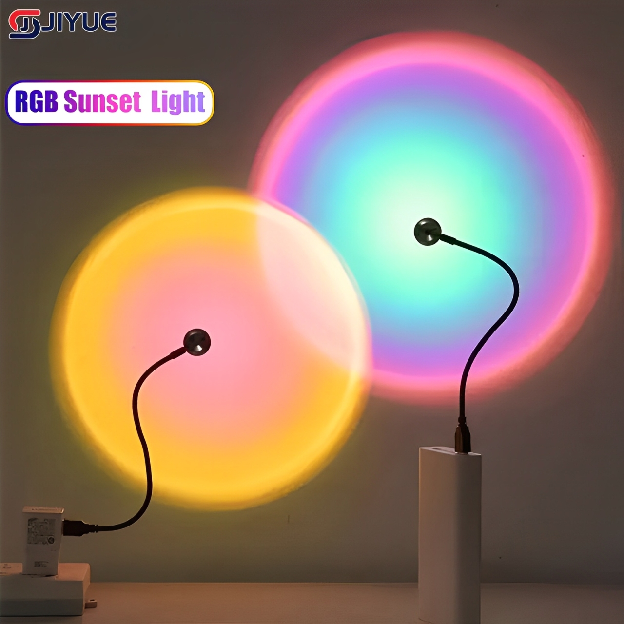 Photography Lighting Mood - Mini USB ED Zonsondergang Lamp Nachtlampjes