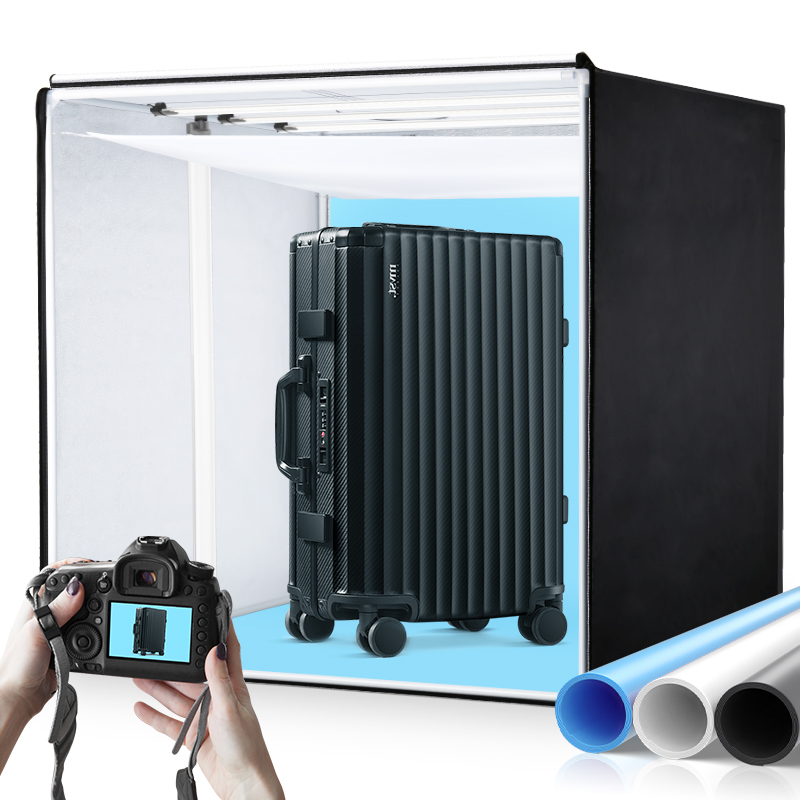Photography Lighting Kits - Fotostudio Fotobox Kit,120X100X120Cm Groot Professioneel Tafelblad