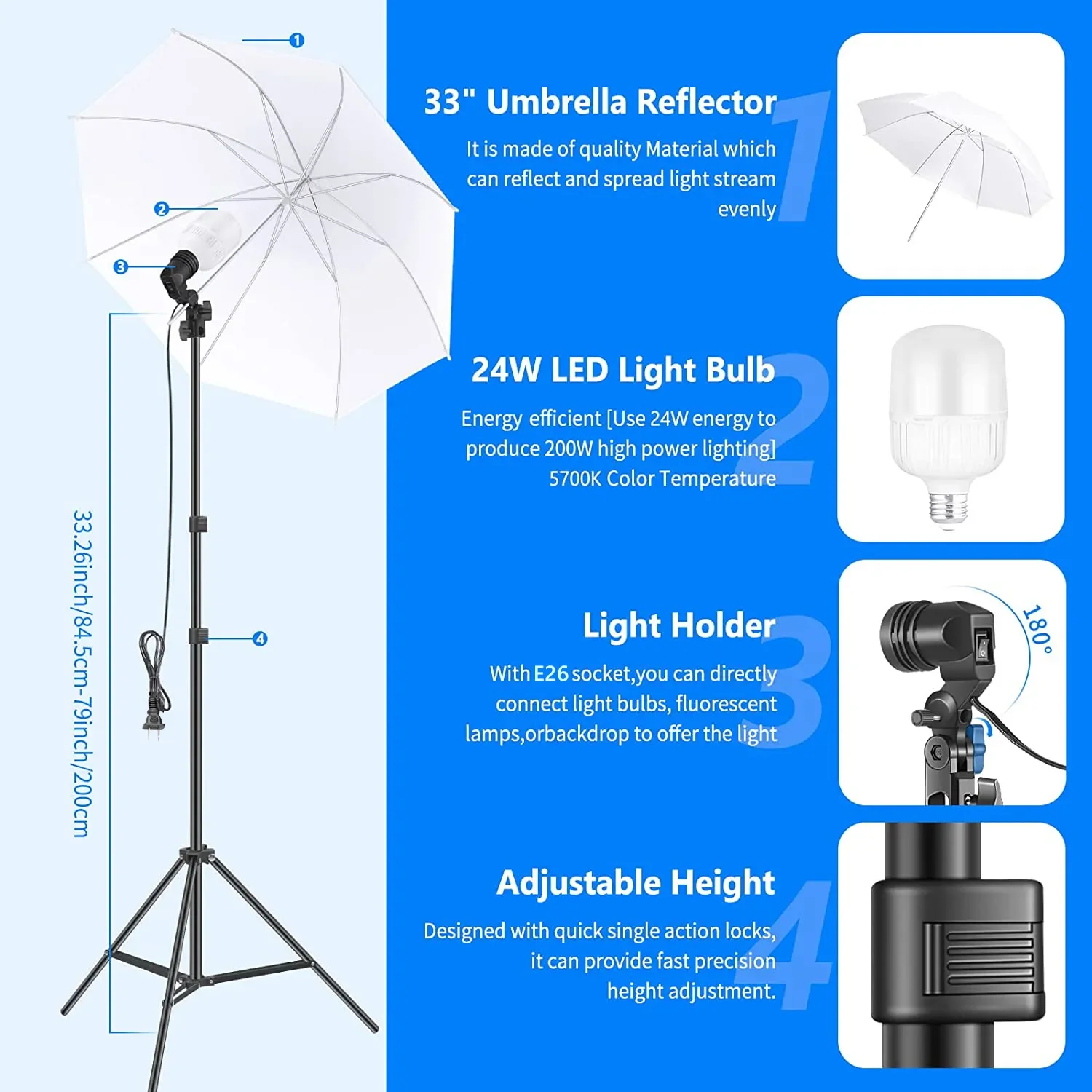 NEEWER Fotografie Verlichtings - Photography Lighting Kit Neewer recensie en prijs