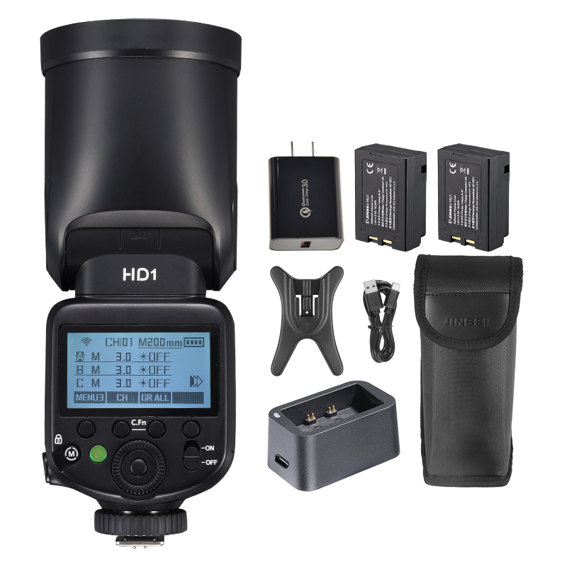 JINBEI HD-1 Ronde kop HSS Spee - Photography And Lighting recensie en prijs