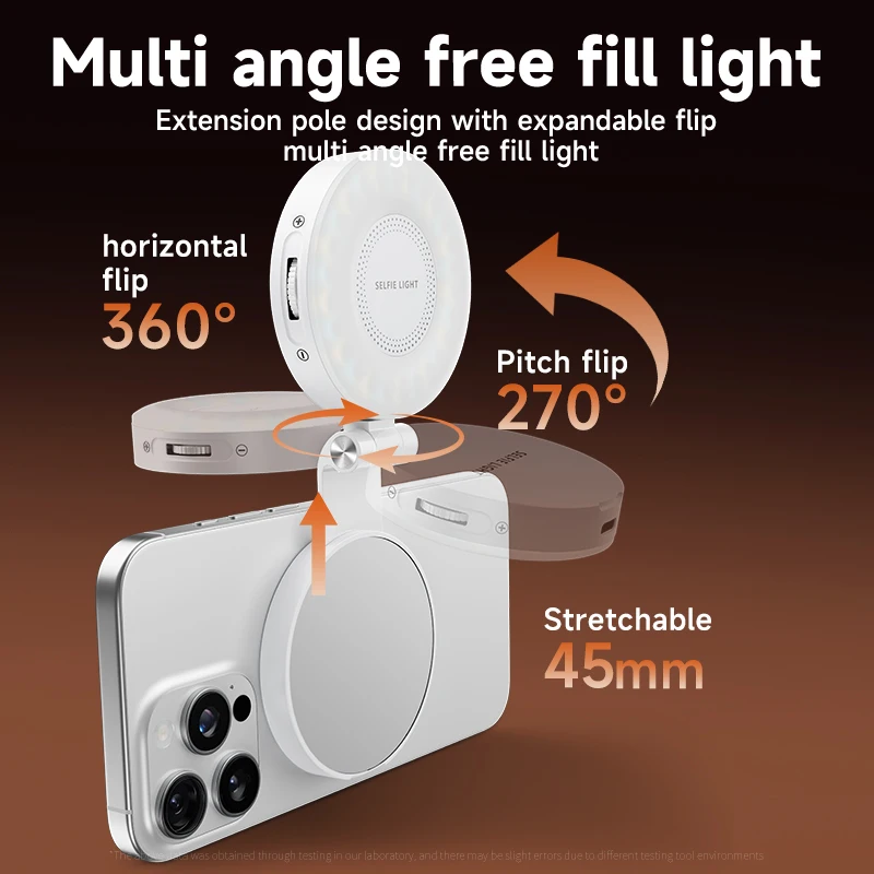 LED Selfie Invullicht voor Mag - Photography Lighting Accessories recensie en prijs