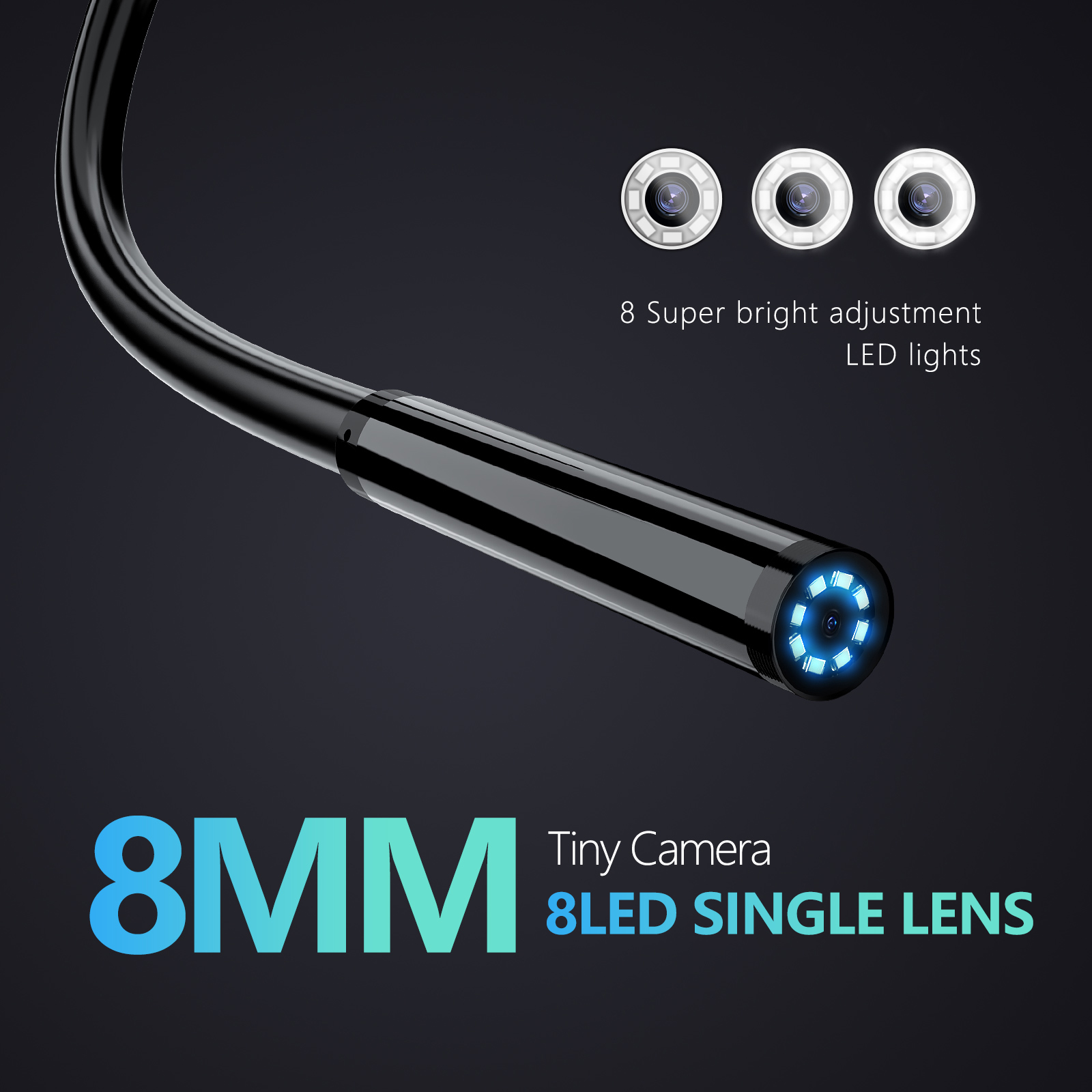Industriële endoscoopcamera 8  - Photography Lighting Diagram recensie en prijs
