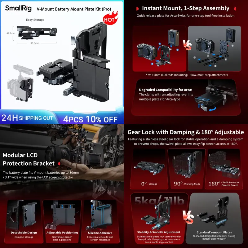 Merk: SmallRig V-Mount Battery - V Mount Battery recensie en prijs