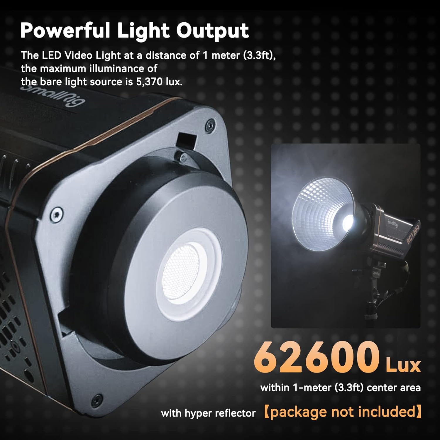 SmallRig RC 120D 120W COB LED- - V Mount Battery recensie en prijs