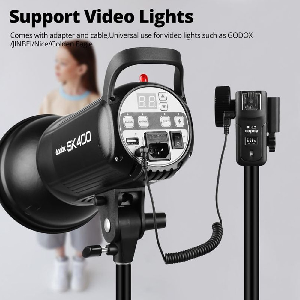 Godox CT-16 16 Kanalen Draadlo - Trigger Receiver Set recensie en prijs