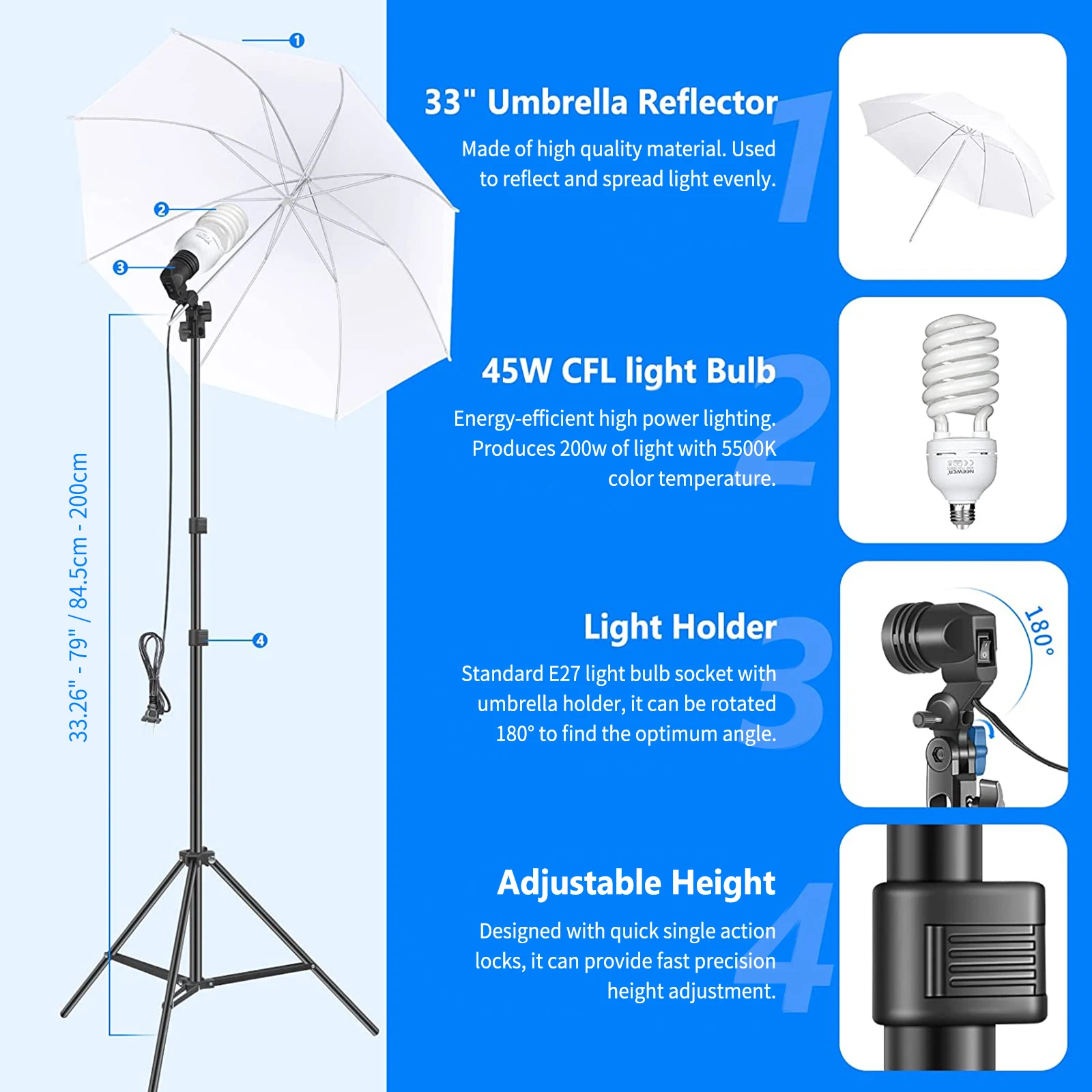 NEEWER Fotografieverlichtingss - Photography Lighting Kit Neewer recensie en prijs
