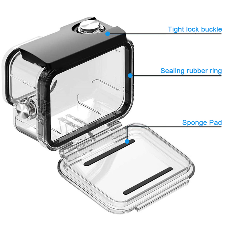 60M Waterdichte Case Voor GoPr - Gopro Action Camera Hero 11 Black recensie en prijs