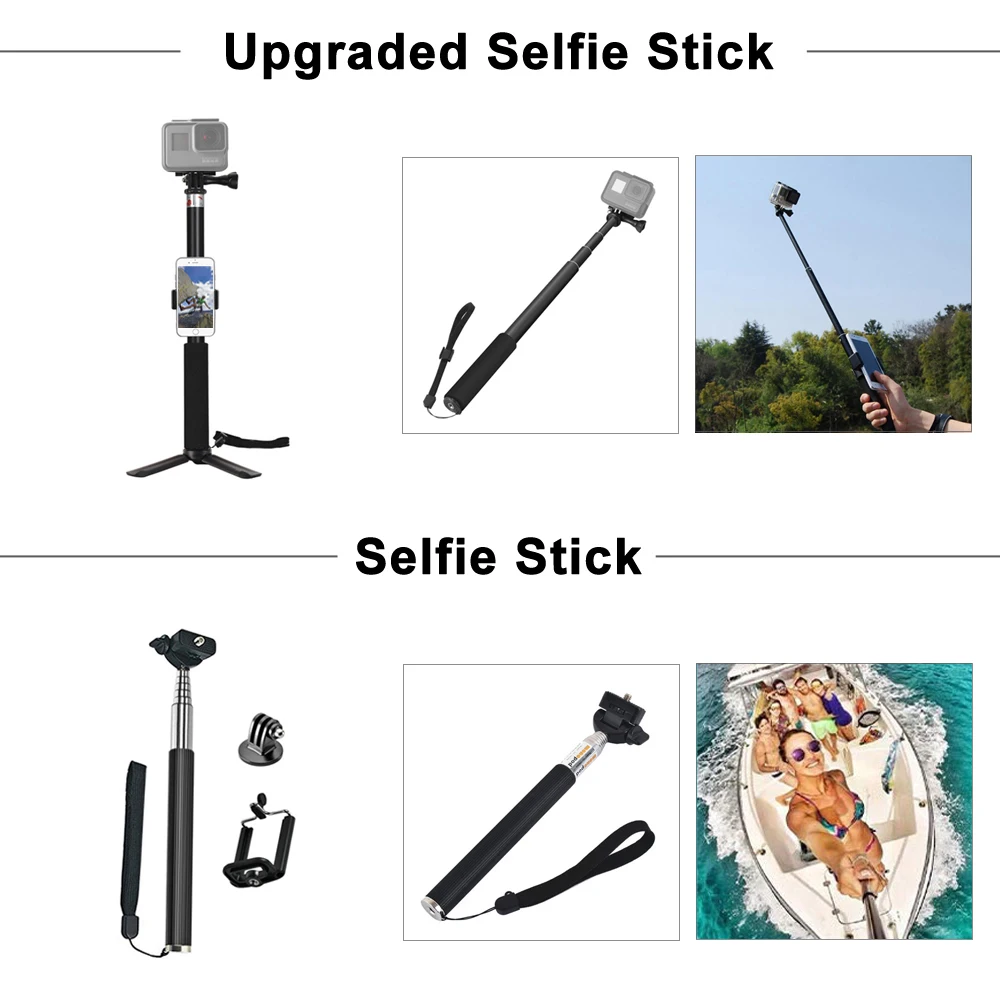 GoPro Accessoires Set voor GoP - Gopro Action Camera Hero 11 Black recensie en prijs