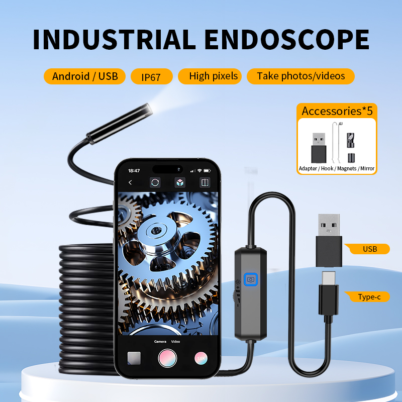 NIEUWE USB-endoscoop voor OTG  - Photography Lighting Diagram recensie en prijs