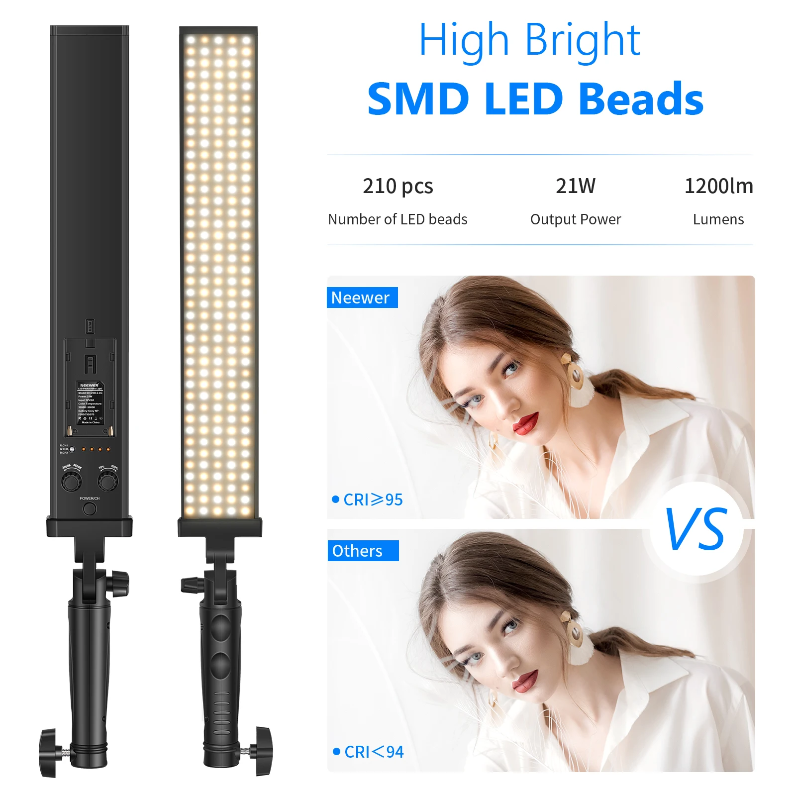 Neewer 3-pack 2,4 GHz LED-lich - Photography Lighting Kit Neewer recensie en prijs