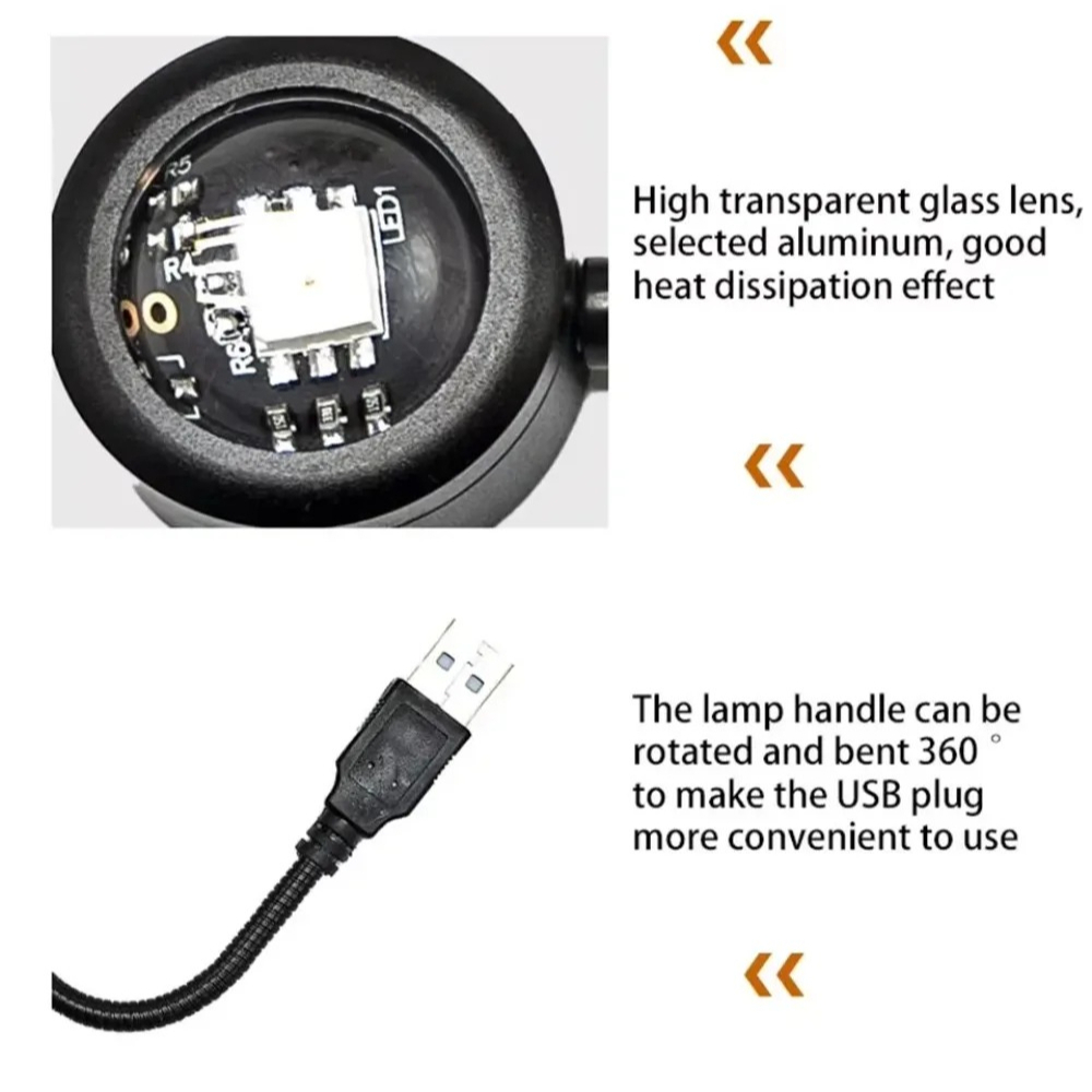 LED RGB zonsondergang-projecti - Photography Lighting Mood recensie en prijs