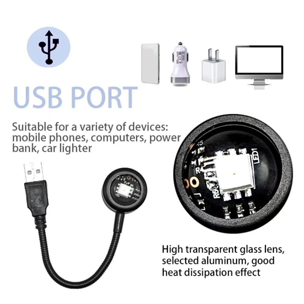 LED RGB zonsondergang-projecti - Photography Lighting Mood recensie en prijs
