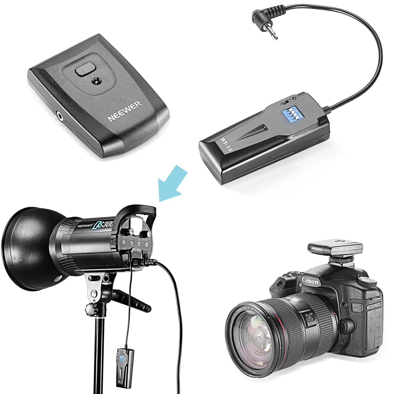 NEEWER RT-16 Draadloze Afstand - Photography Lighting Kit Neewer recensie en prijs