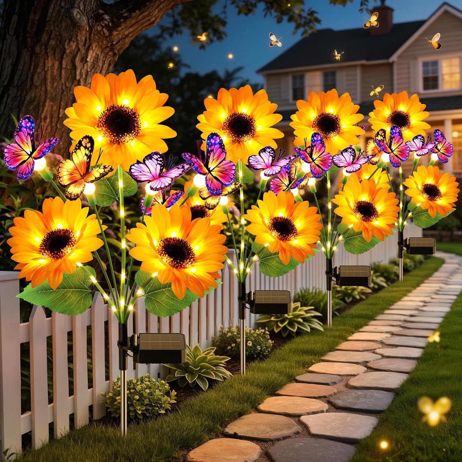 Solar Garden Lights Outdoor De - Flower Photography Led Lighting Pack recensie en prijs