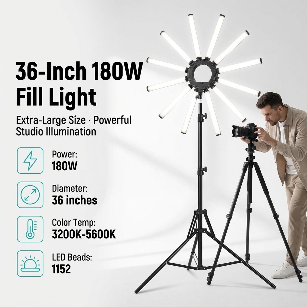 12-armige multi-tube fotografi - Photography Lighting Kits recensie en prijs