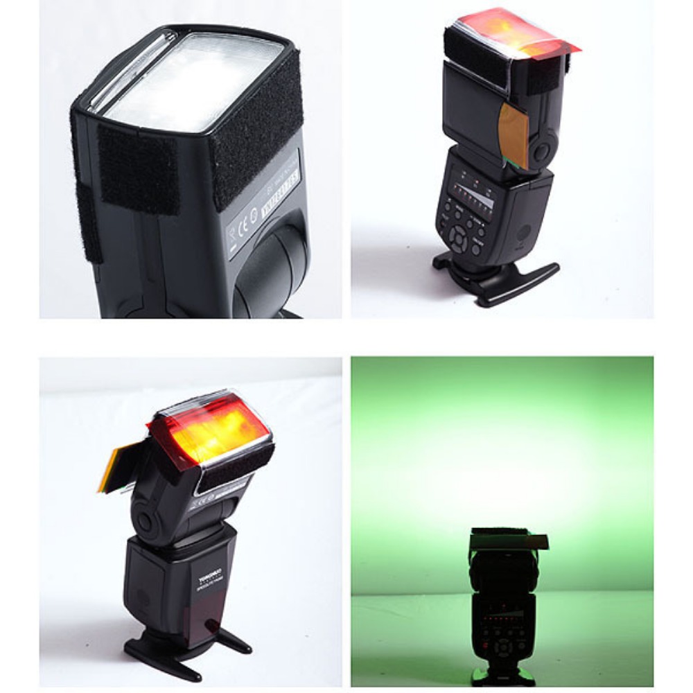 12 kleuren cameraflitsgels ver - Photography Lighting Kits recensie en prijs