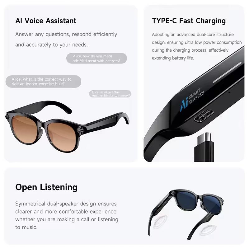 M89-S AI Smart Glasses uitgeru - Photography Lighting Diagram recensie en prijs