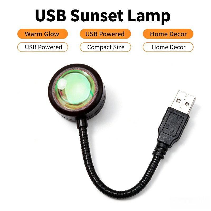 USB-zonsonderganglamp, estheti - Photography Lighting Mood recensie en prijs