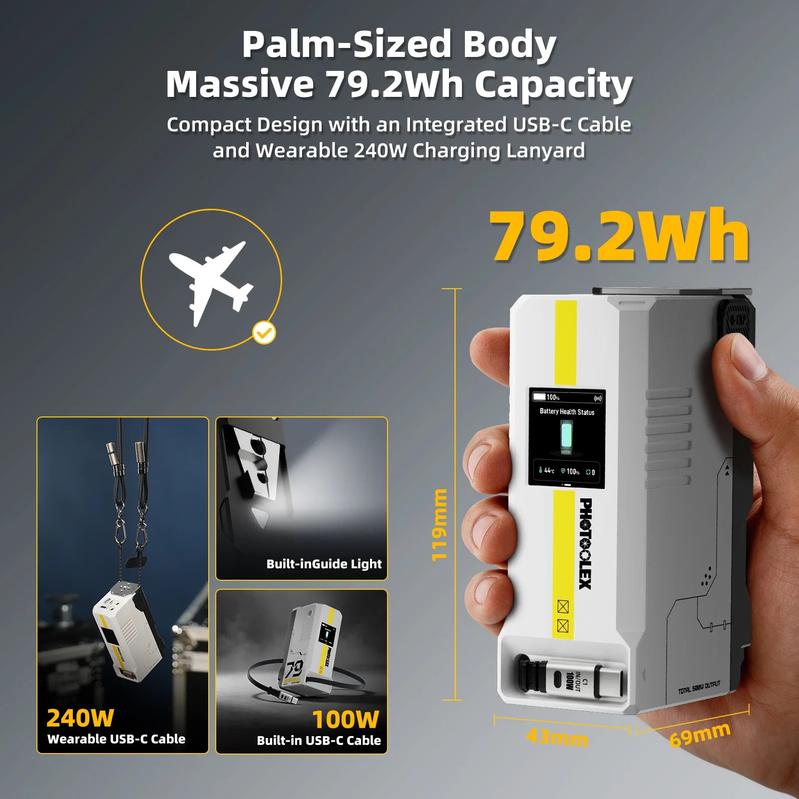 PHOTOOLEX 79Wh 5500mAh V-Mount - V Mount Battery recensie en prijs