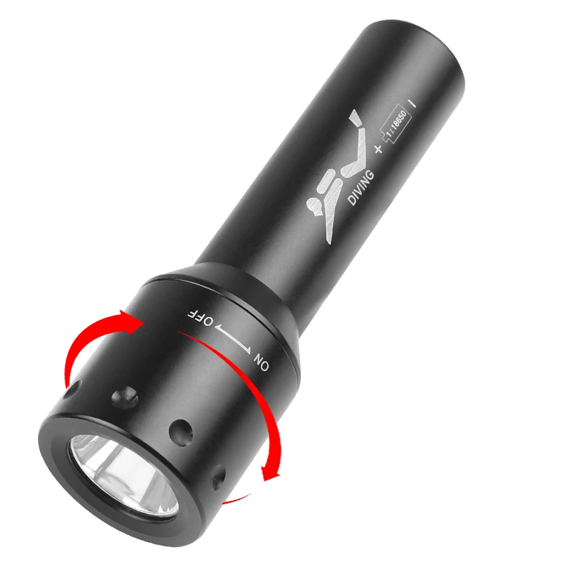 Nieuwe T6 LED-duiklamp Lange a - Photography And Lighting recensie en prijs