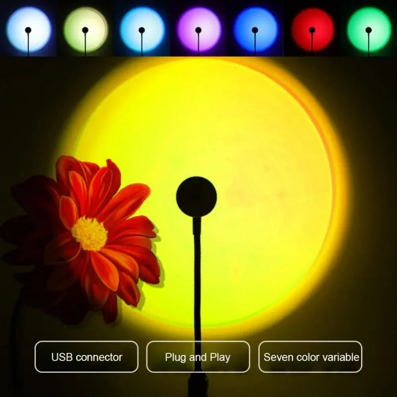 Mini USB ED Zonsondergang Lamp - Photography Lighting Mood recensie en prijs