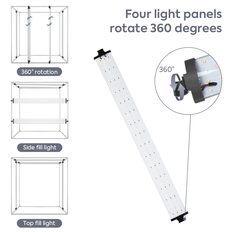 Fotostudio Fotobox Kit,120X100 - Photography Lighting Kits recensie en prijs