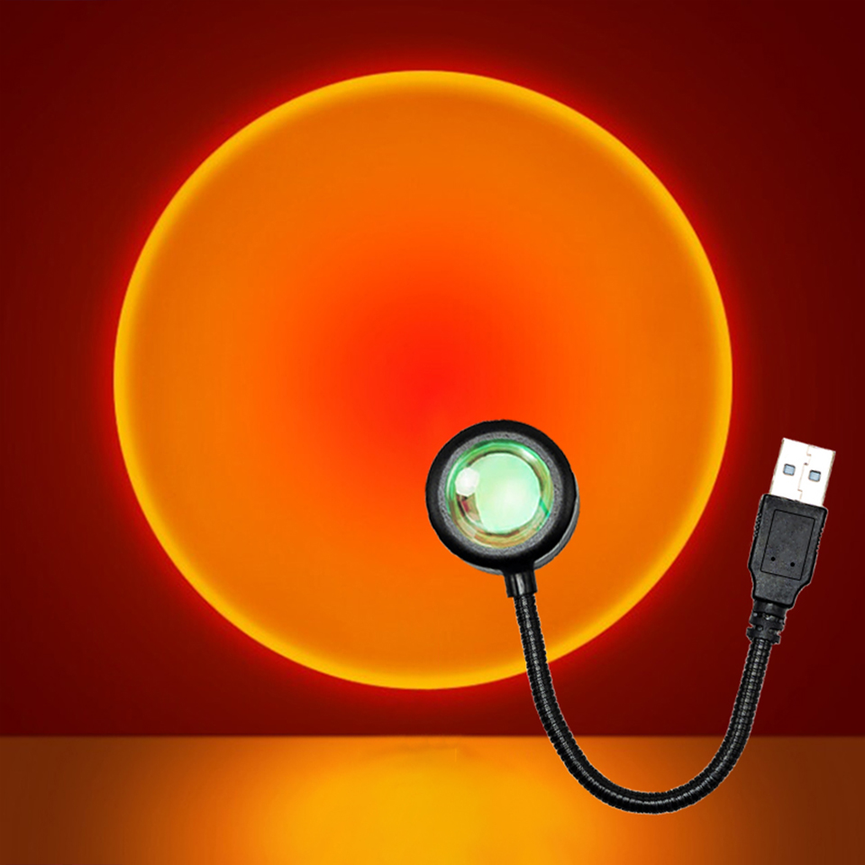 Led Zonsonderganglamp Nachtlam - Photography Lighting Mood recensie en prijs